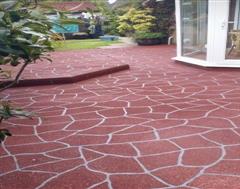 Another view of this fantastic Stencil Concrete job by Kwik Kerb Dorset